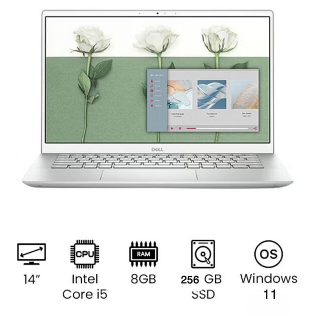 لابتوب Dell Latitude 5401 – شاشة 14 بوصة FHD – معالج Intel® Core™ i5 – ذاكرة 8GB RAM – سعة تخزين 256GB SSD – كرت شاشة NVIDIA® GeForce® MX330 بسعة 2GB – نظام التشغيل Windows 11