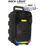 مكبر صوت روك لايت S825 بلوتوث 8 بوصة مع مايك | Rock Light S825 8-Inch Bluetooth Speaker